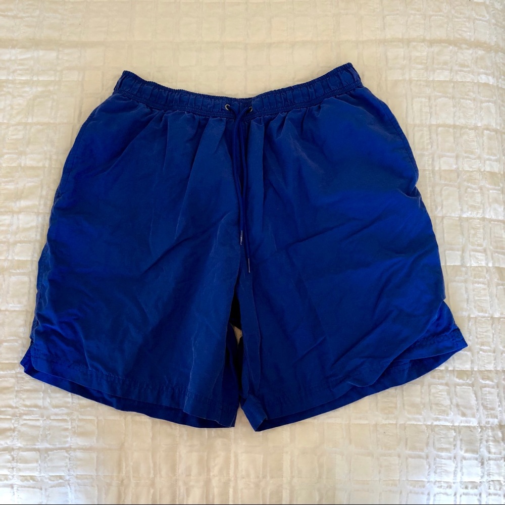 Men’s Blue Swim Shorts × HP